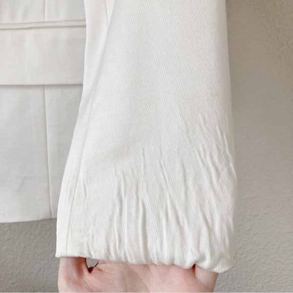 Tibi Tuxedo Jacket with Leather Lapels - Picture 10 of 13